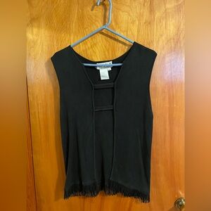 Vintage silk vest